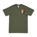 3rd Special Forces Group Left Chest Flash T-Shirt Tactically Acquired Military Green Small 