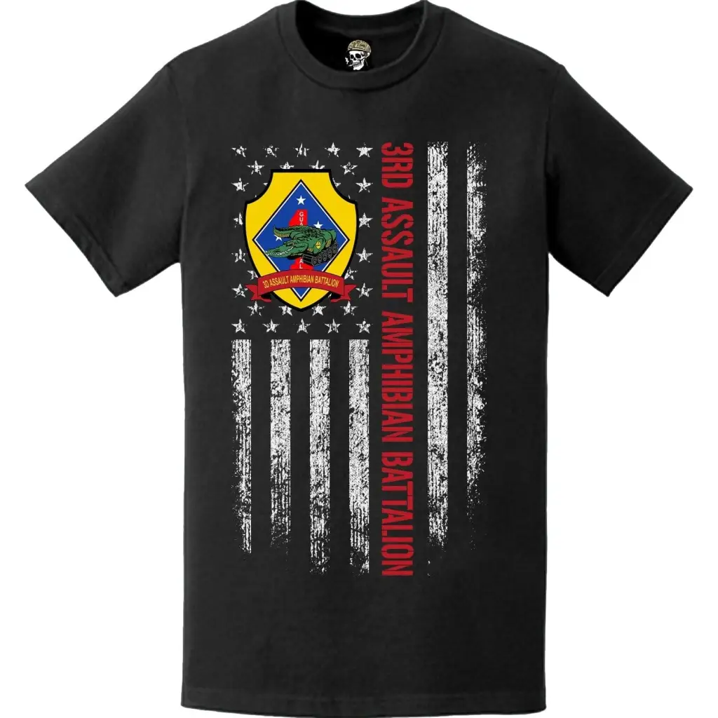 3rd AABn American Flag T-Shirt Tactically Acquired   