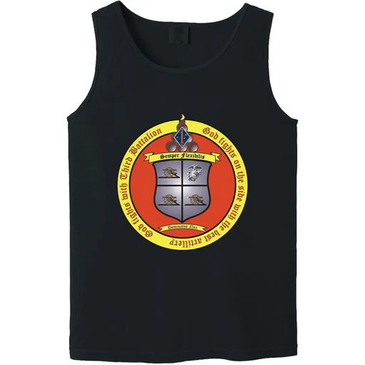 3rd Battalion, 11th Marines (3/11) Logo Tank Top Tactically Acquired   