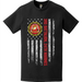 3rd Battalion, 24th Marines (3/24) American Flag T-Shirt Tactically Acquired   