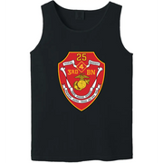 3rd Battalion, 25th Marines (3/25) Unit Logo Emblem Tank Top Tactically Acquired   
