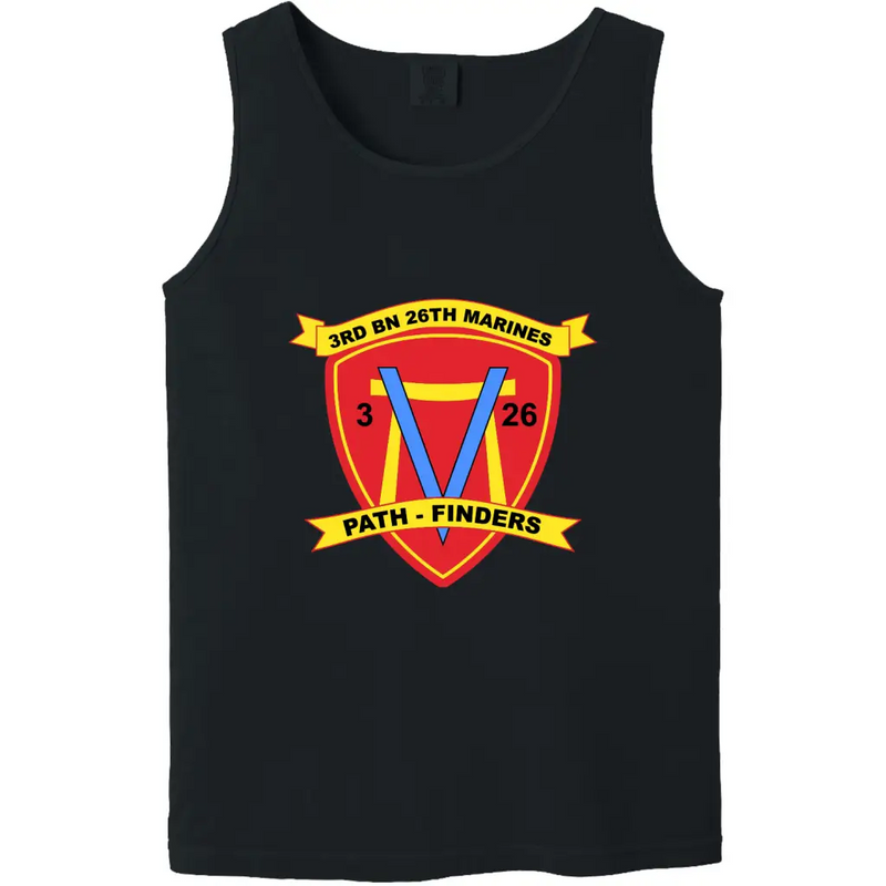 3rd Battalion, 26th Marines (3/26) Unit Logo Emblem Tank Top