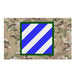 3rd Infantry Division (3rd ID) OCP Camo SSI Indoor Wall Flag Tactically Acquired Default Title  