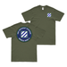 Double-Sided 3rd Infantry Division WW2 T-Shirt Tactically Acquired Military Green Small 