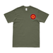 3rd Marine Division Combat Veteran Left Chest T-Shirt Tactically Acquired Military Green Small 