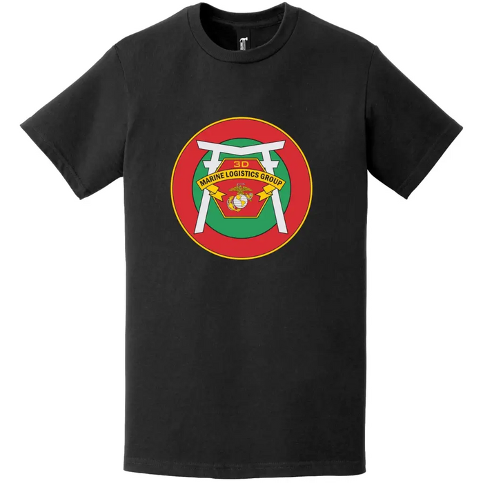 3rd Marine Logistics Group (3rd MLG) Logo T-Shirt Tactically Acquired   