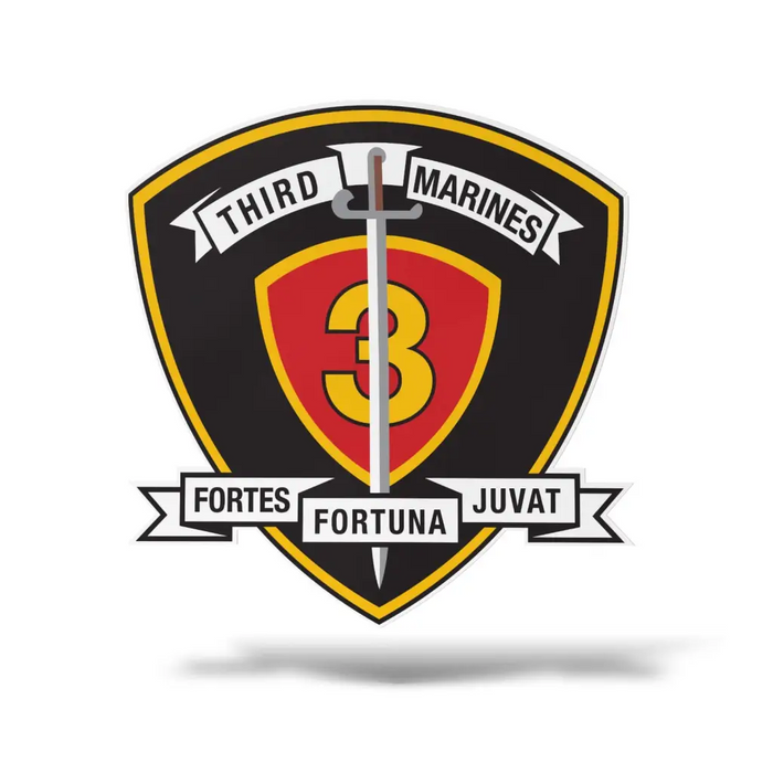 3rd Marine Regiment Vinyl Sticker Decal Tactically Acquired   