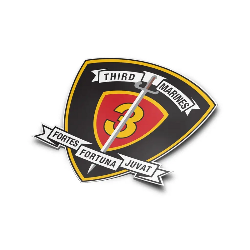 3rd Marine Regiment Vinyl Sticker Decal