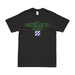 3rd Infantry Division Modern Design T-Shirt Tactically Acquired Black Distressed Small