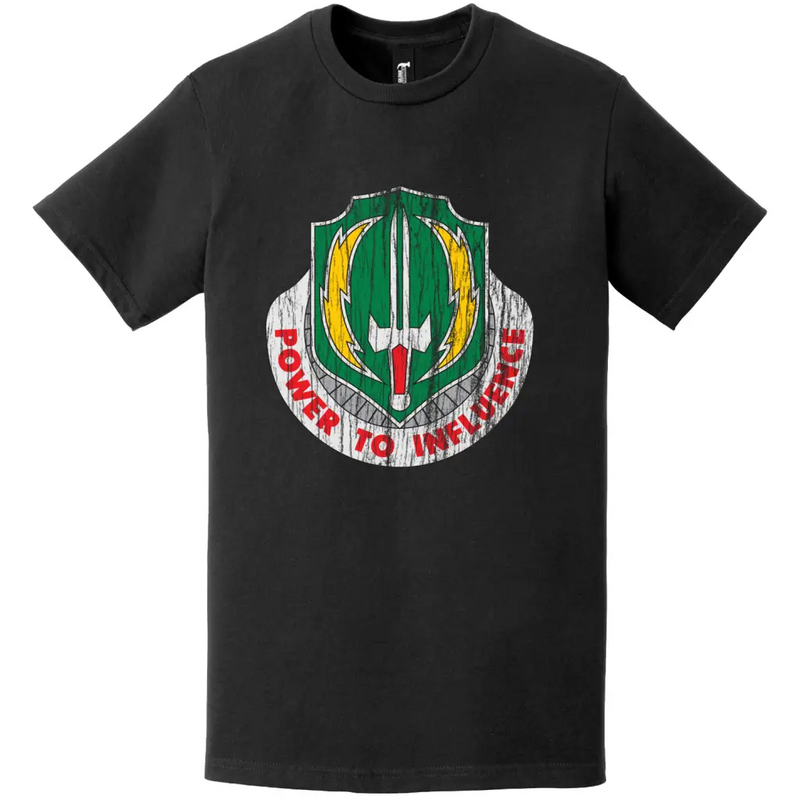 3rd PSYOP Battalion Distressed Logo Emblem Insignia T-Shirt