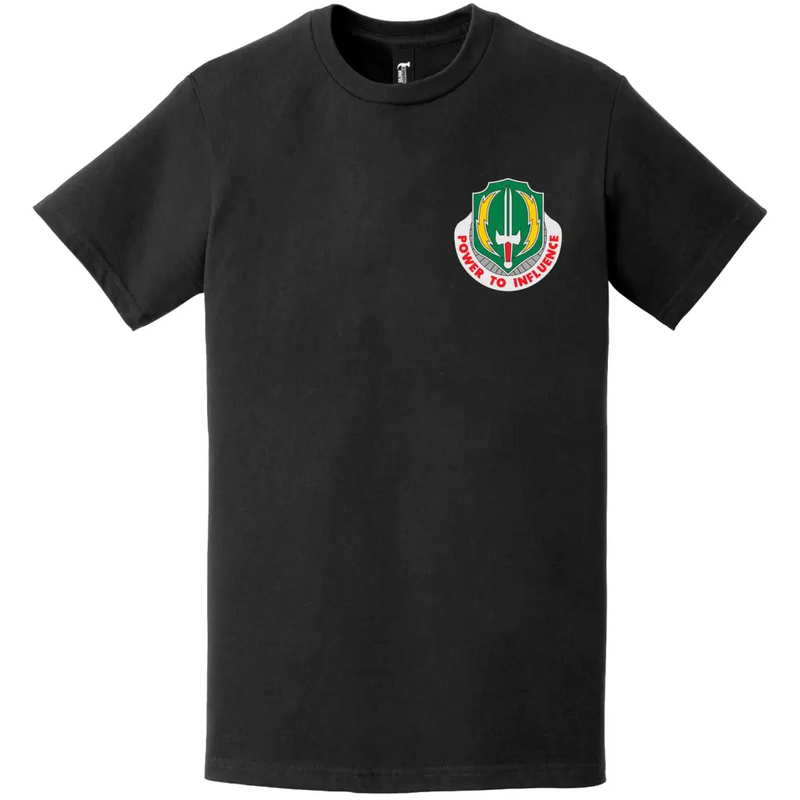 3rd PSYOP Battalion Logo Emblem Insignia Left Chest T-Shirt
