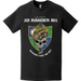 3rd Ranger Battalion Snake Eaters Skull T-Shirt Tactically Acquired   