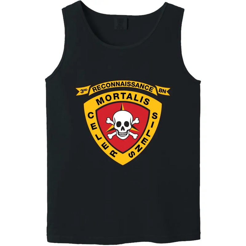 3rd Recon Battalion Unit Logo Emblem Tank Top