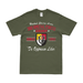 3rd Special Forces Group (3rd SFG) Since 1963 T-Shirt Tactically Acquired Military Green Distressed Small