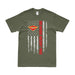 3rd Marine Aircraft Wing (3rd MAW) American Flag T-Shirt Tactically Acquired Small Military Green 