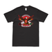 4th Bn 10th Marines (4/10 Marines) Unit Logo T-Shirt Tactically Acquired Black Clean Small