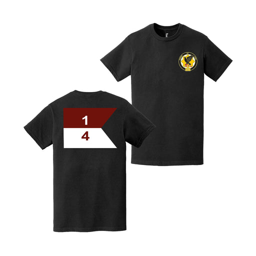 Double-Sided 4-1 CAV Cavalry Guidon T-Shirt Tactically Acquired   