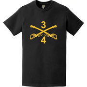 4-3 CAV "Longknife" Sabers T-Shirt Tactically Acquired   