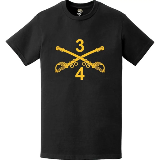 4-3 CAV "Longknife" Sabers T-Shirt Tactically Acquired   