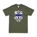 4-325 Airborne Infantry 'Gold Falcons' T-Shirt Tactically Acquired Military Green Distressed Small