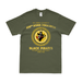 400th Bomb Squadron 'Black Pirates' WW2 Legacy T-Shirt Tactically Acquired Military Green Distressed Small