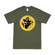 400th Bombardment Squadron WW2 T-Shirt Tactically Acquired Military Green Distressed Small