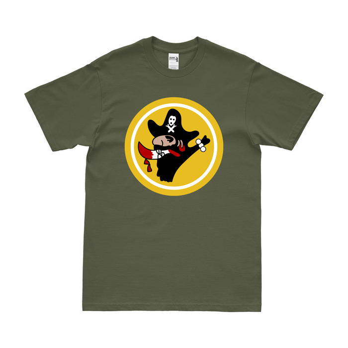 400th Bombardment Squadron WW2 T-Shirt Tactically Acquired Military Green Clean Small