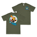 Double-Sided 401st Bombardment Squadron WW2 T-Shirt Tactically Acquired Military Green Small 