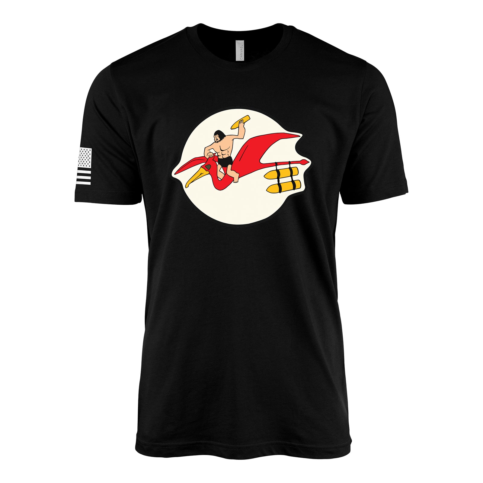 407th Bombardment Squadron, 467th Bomb Group T-Shirt - Black