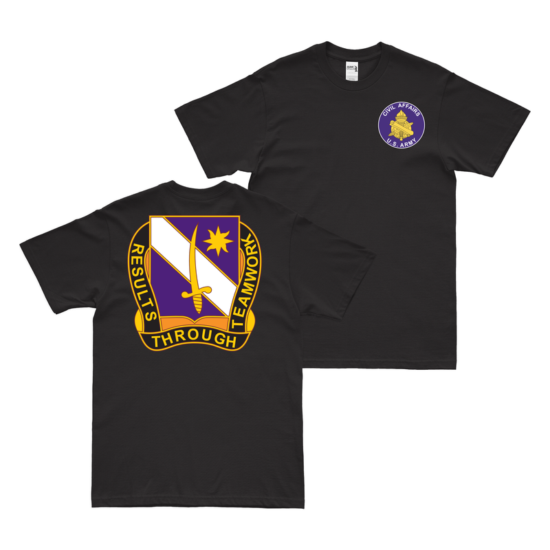 Double-Sided 407th Civil Affairs Battalion T-Shirt