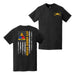 Double-Sided 40th Armored Division American Flag T-Shirt Tactically Acquired   