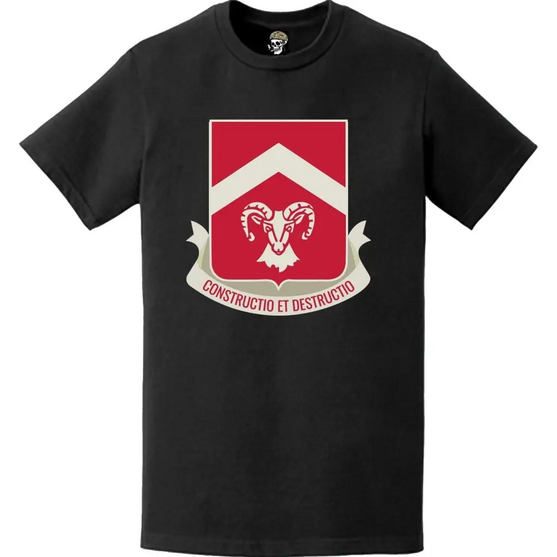 40th Engineer Battalion Logo Emblem T-Shirt