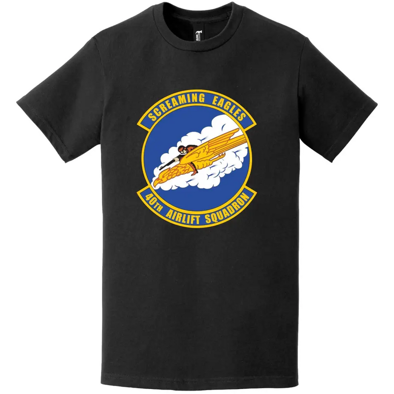 40th Airlift Squadron Logo Emblem T-Shirt