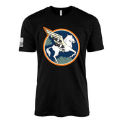 410th Bombardment Squadron, 467th Bomb Group T-Shirt - Black