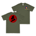 Double-Sided 413th Bombardment Squadron T-Shirt Tactically Acquired Military Green Small 