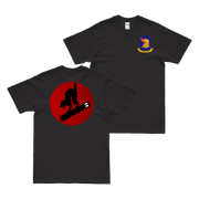 Double-Sided 413th Bombardment Squadron T-Shirt Tactically Acquired Black Small 