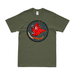 423rd Bombardment Squadron WW2 Emblem T-Shirt Tactically Acquired Military Green Distressed Small