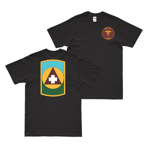 Double-Sided 426th Medical Brigade Logo T-Shirt Tactically Acquired Black Small 