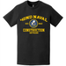 42nd Naval Construction Battalion (42nd NCB) T-Shirt Tactically Acquired   