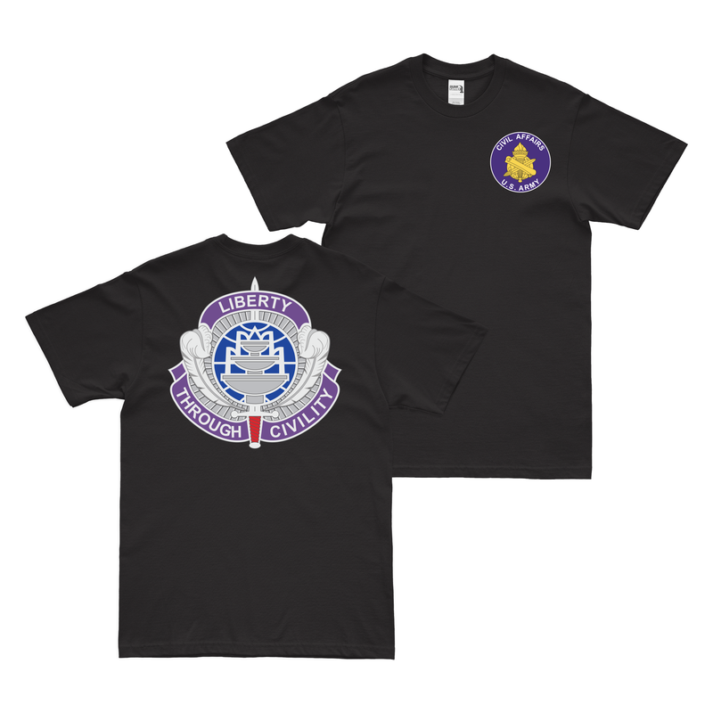 Double-Sided 436th Civil Affairs Battalion T-Shirt