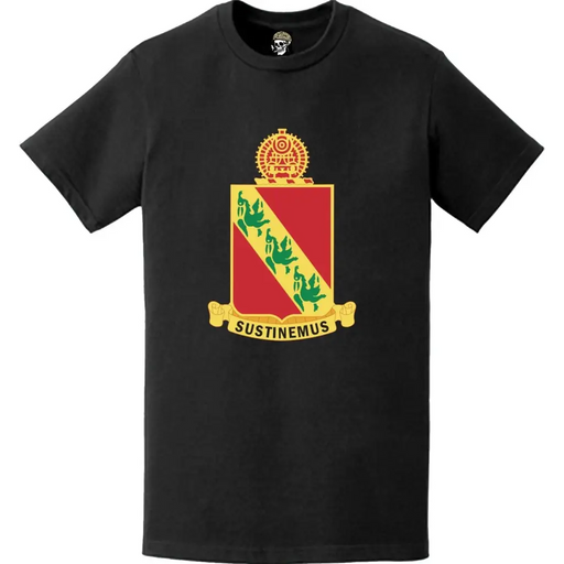 43rd Air Defense Artillery Regiment Emblem Logo T-Shirt Tactically Acquired   