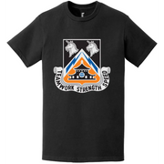 43rd Signal Battalion DUI Logo Emblem Insignia T-Shirt Tactically Acquired   