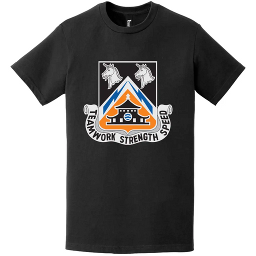 43rd Signal Battalion DUI Logo Emblem Insignia T-Shirt Tactically Acquired   