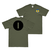 448th Bombardment Group Circle-I Tail Code WW2 T-Shirt Tactically Acquired Military Green Small 