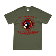 44th Bombardment Group (Heavy) WW2 Legacy T-Shirt Tactically Acquired Military Green Clean Small