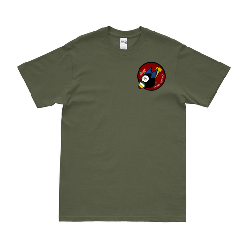 44th Bomb Group (Heavy) Left Chest Emblem T-Shirt Tactically Acquired Military Green Small 