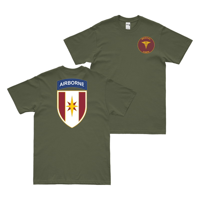 Double-Sided 44th Medical Brigade (Airborne) T-Shirt