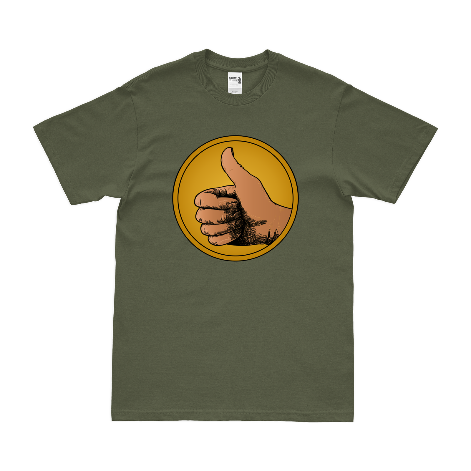 453rd Bombardment Squadron WW2 AAF T-Shirt Tactically Acquired Military Green Clean Small