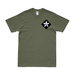 6th Marine Regiment Logo Left Chest Emblem T-Shirt Tactically Acquired Military Green Small 