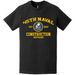 45th Naval Construction Battalion (45th NCB) T-Shirt Tactically Acquired   